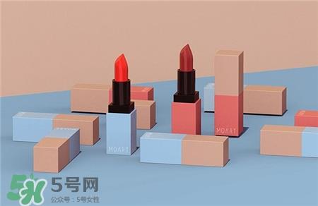 moart口红色号 moart口红试色