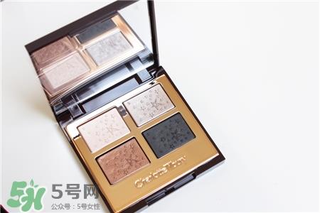 Charlotte Tilbury限量星星眼影试色 ct星星限量四色眼影试色