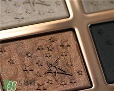 Charlotte Tilbury限量星星眼影试色 ct星星限量四色眼影试色