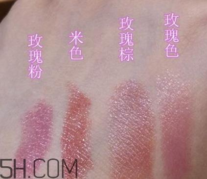 muji无印良品唇膏口红色号 无印良品口红唇膏试色