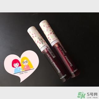 得鲜染唇液色号 得鲜染唇液试色
