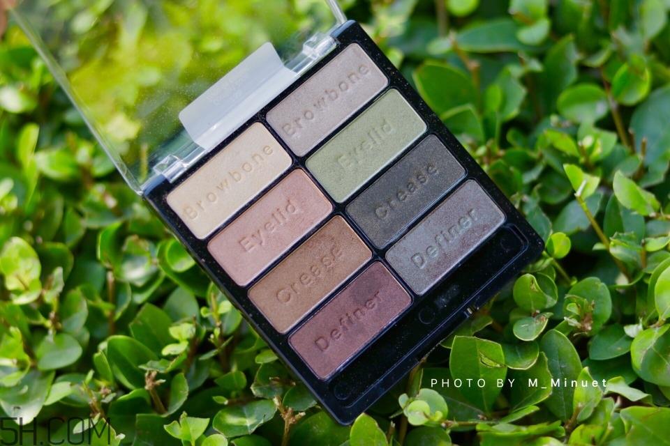 wet n wild8色眼影盘试色_画法教程