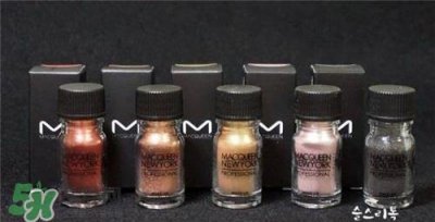 ​macqueen玻璃瓶眼影色号 macqueen玻璃瓶眼影试色
