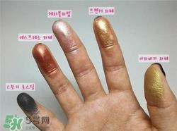 macqueen玻璃瓶眼影色号 macqueen玻璃瓶眼影试色