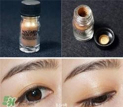 macqueen玻璃瓶眼影色号 macqueen玻璃瓶眼影试色