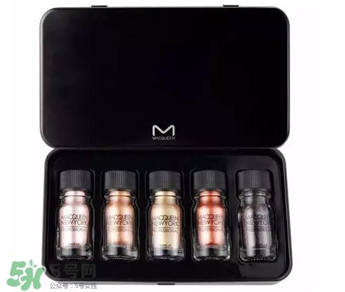 macqueen玻璃瓶眼影色号 macqueen玻璃瓶眼影试色