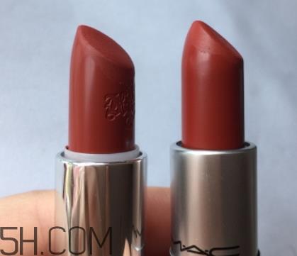 kat von d chula和mac chili一样吗？试色对比