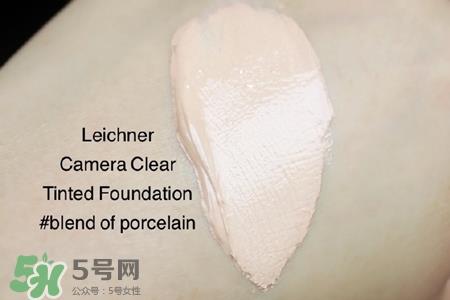 leichner粉霜色号 leichner粉底霜试色