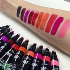 MAKE UP FOR EVER玫珂菲气垫丝绒唇釉试色