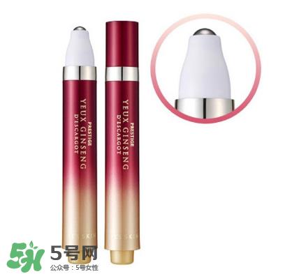 伊思红参蜗牛滚珠眼霜使用方法
