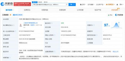 ​工银投资在天津成立股权基金 出资额10亿
