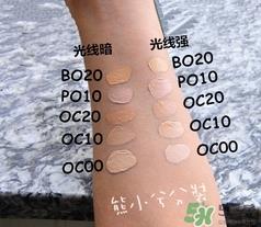 cpb光润粉霜色号 cpb光润粉霜试色