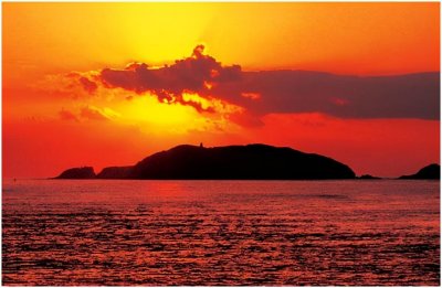 ​“海上卧佛”——普陀山洛迦山