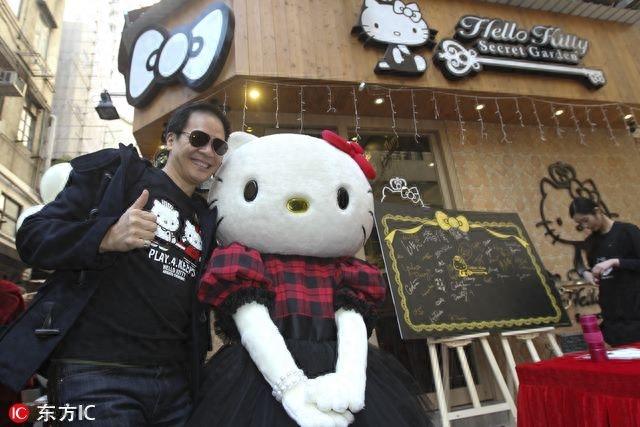 hello Kitty在中国燃爆粉红少女心 看看国人有多喜欢“凯蒂猫”