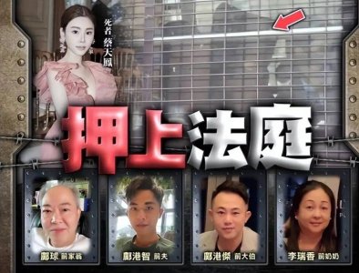 ​扑朔迷离！传蔡天凤七千万豪宅一亿元存款被分配