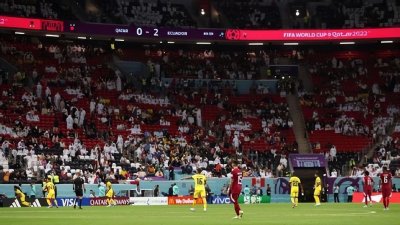 ​世界杯尴尬一幕，4万人提前退场，名记吐槽：3000亿买不来真爱