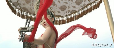 ​最美电影角色排行榜第九位：银睿姬，红衣飘飘，惊艳出场