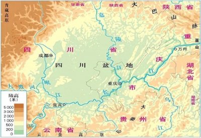 ​中国地理知识，四川盆地简介。