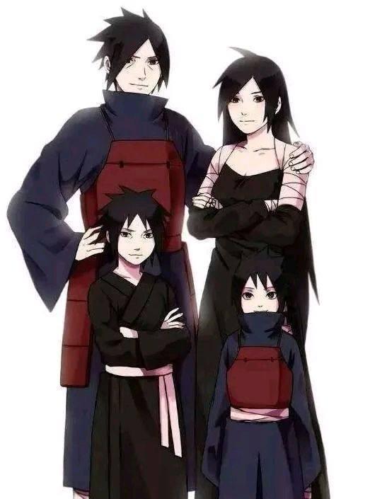 火影忍者: 岸本没画出的人物一览, 玖辛奈爸爸比四代还帅啊