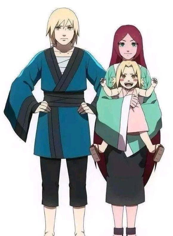 火影忍者: 岸本没画出的人物一览, 玖辛奈爸爸比四代还帅啊