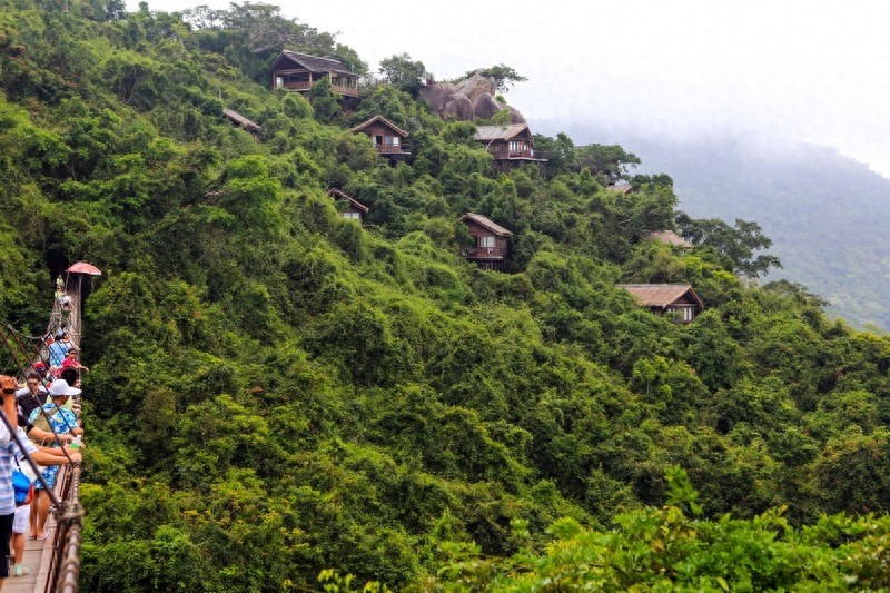 亚龙湾热带天堂森林公园,滨海山地生态观光兼生态度假型森林公园