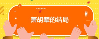​萧胡辇的结局