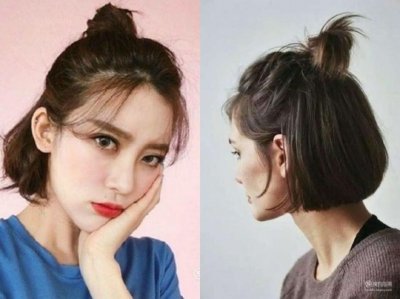 ​风靡整个时尚圈的“半扎丸子头”,减龄又俏皮，你确定不试试！