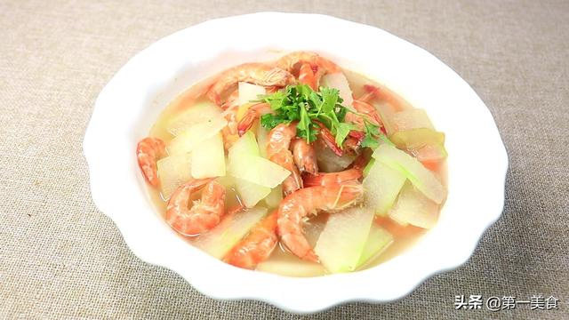 冬瓜虾仁汤的正宗做法大全（在家就能做虾仁冬瓜汤）(4)