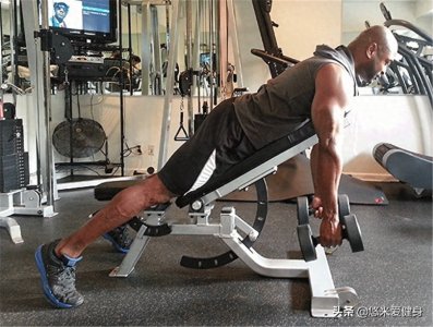 ​这4个哑铃练背动作，简单实用容易操作，更有效刺激整个背部肌群