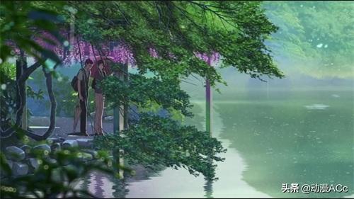 《言叶之庭》唯美壁纸来了，无可挑剔
