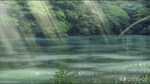 《言叶之庭》唯美壁纸来了，无可挑剔