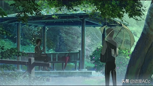 《言叶之庭》唯美壁纸来了，无可挑剔