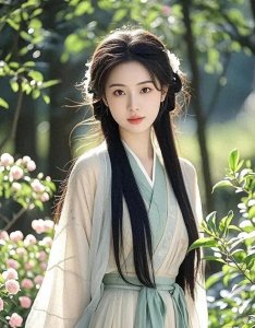 ​古风美女壁纸丨长发飘飘，美若天仙！