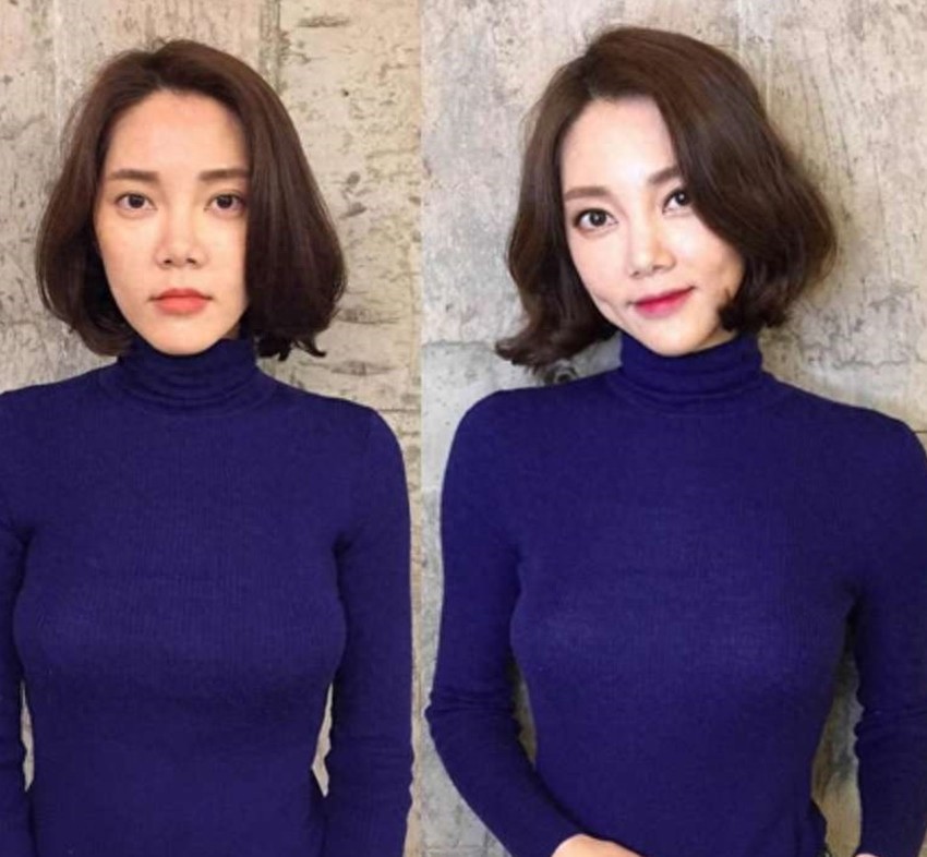 女孩们化妆前后的对比图：看完再也不相信世上有真美女了