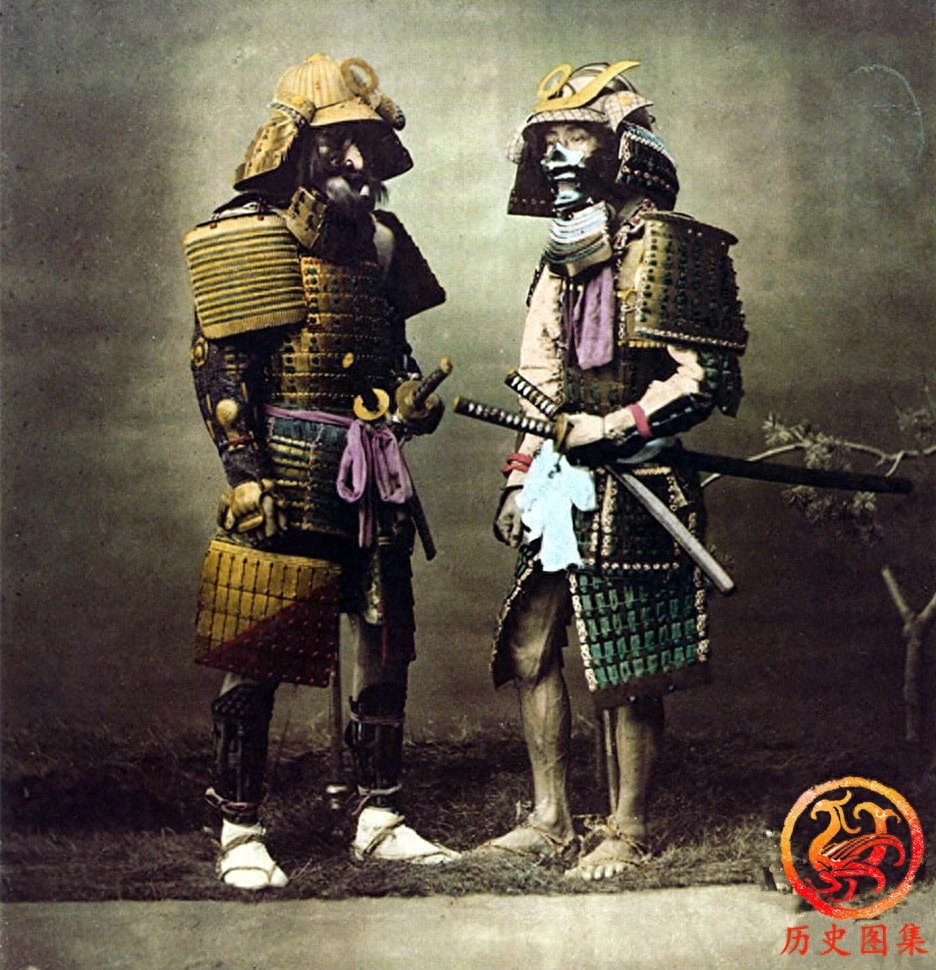 直击日本武士的真实样子：长相凶悍，身高是亮点，图六像杀马特