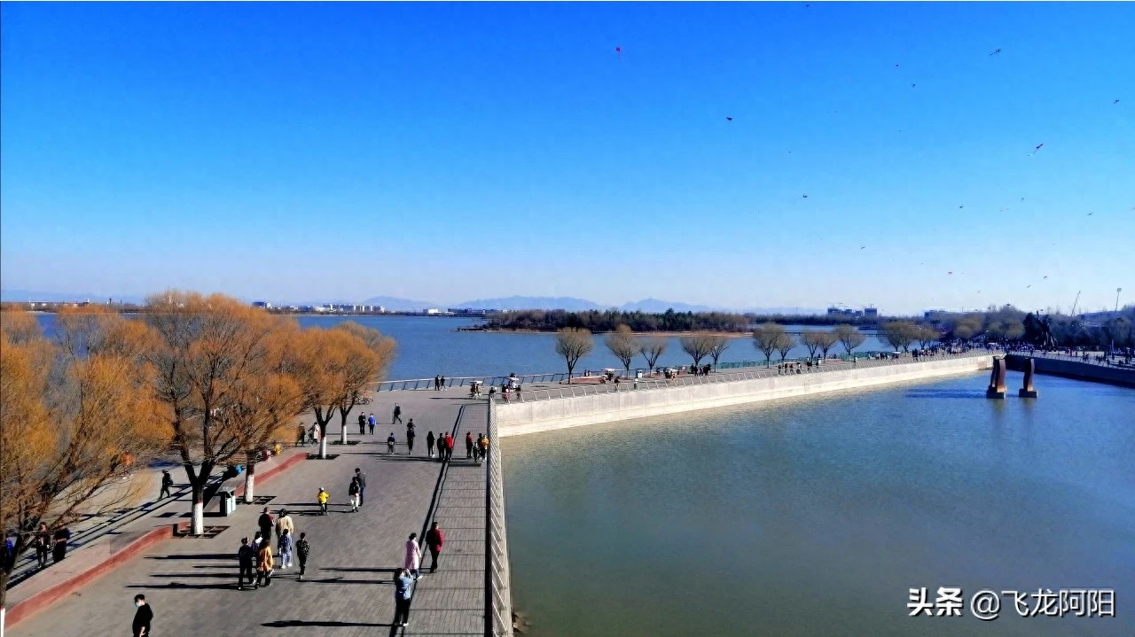 山西省大同市文瀛湖之美,进来看看就知道有多美