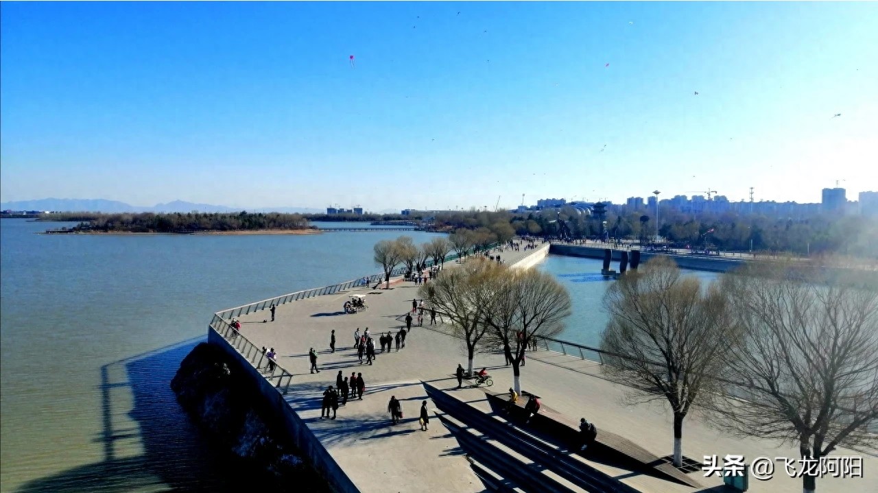 山西省大同市文瀛湖之美,进来看看就知道有多美