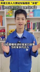 ​央视主持人大赛冠军：杨旭的成长之路