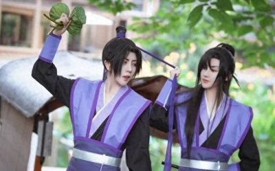 ​《魔道祖师》江澄&魏婴，金子轩cos！甜且可爱的颜值小天使！