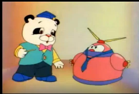 《成语动画廊》熊猫博士和机器人歪歪,还记得吗?!