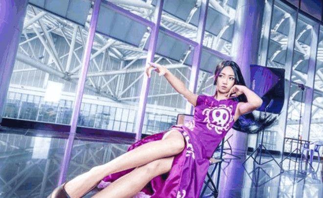海贼王女帝cosplay，霸气全开，还原漫迷心中的女神！