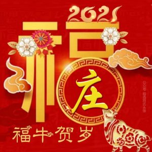 ​2021 福牛贺岁喜庆姓氏头像，祝你：事业牛，人气牛，好运牛