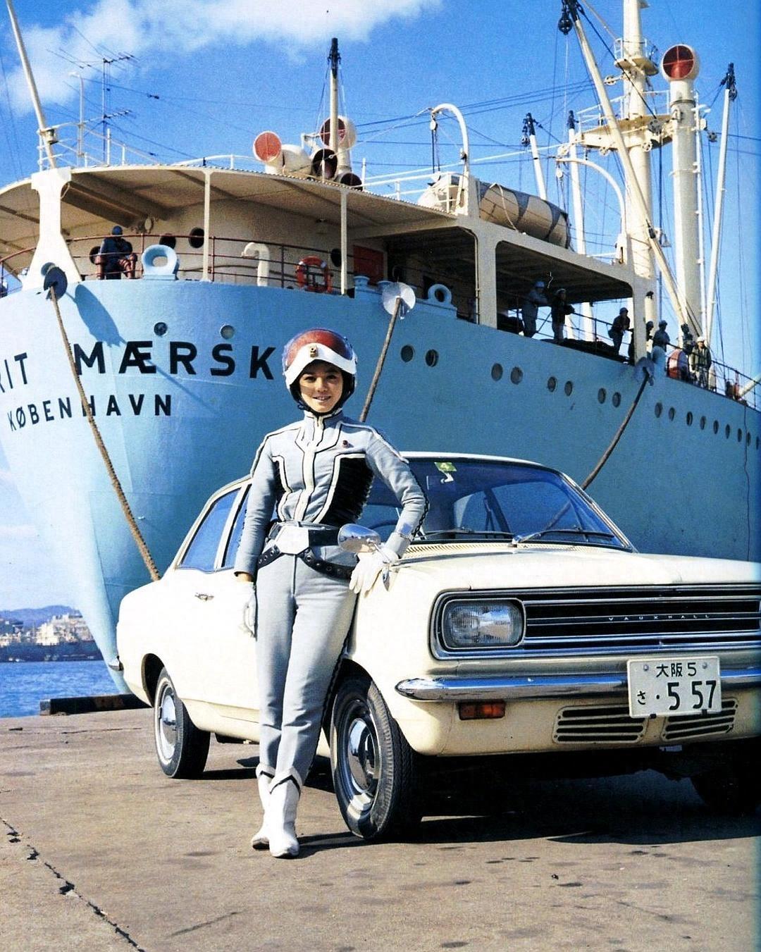 老照片:“安奴队员”菱见百合子