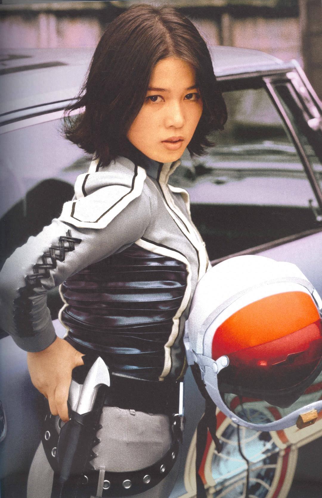 老照片:“安奴队员”菱见百合子